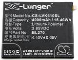 Battery for Lenovo Vibe K6 Plus