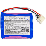 New 2600mAh Battery for Mindray BeneHeart R3,BeneHeart R3 EKG,BeneHeart R3A,MEC6,uMEC,uMEC10; P/N:022-000122-00,115-037896-00,3ICR18/65,LI13S001A