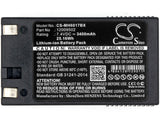 New 3400mAh Battery for Monarch 6017 Handiprint,6032,6032 Pathfinder,6039,6039 Pathfinder,9460 Sierra Sport,Sierra Sport 2; P/N:12009502
