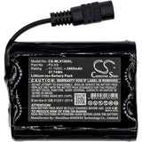 New 3400mAh Battery for Minelab Sovereign XS; P/N:P3-XS