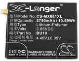 Battery for Meilan U10,  U10 Dual SIM,  U680A