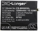 Battery for Meilan X,  Meizu M3X,  M3X Dual SIM