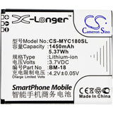 New 1450mAh Battery for Myphone C-Smart III; P/N:BM-18