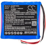 New 3400mAh Battery for Nissin  KF4,KF4A; P/N: BP-53