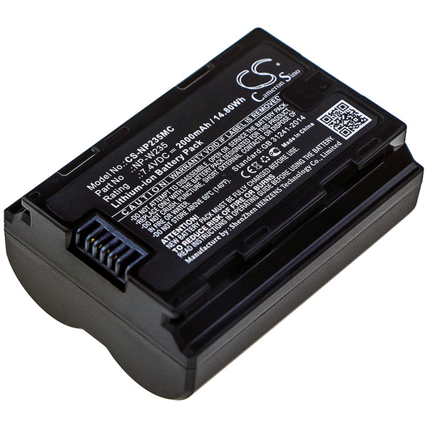 Fujifilm  X-T4; P/N: NP-W235 Battery