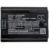 New 2000mAh Battery for Fujifilm X-T4; P/N:NP-W235