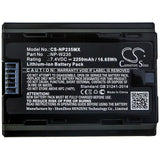 New 2250mAh Battery for Fujifilm X-T4; P/N:NP-W235