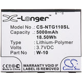 New 5000mAh Battery for Netgear MR1100,NightHawk M1; P/N:308-10019-01,W-10