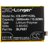 New 3900mAh Battery for OPPO CPH1969,F11 Pro; P/N:BLP697