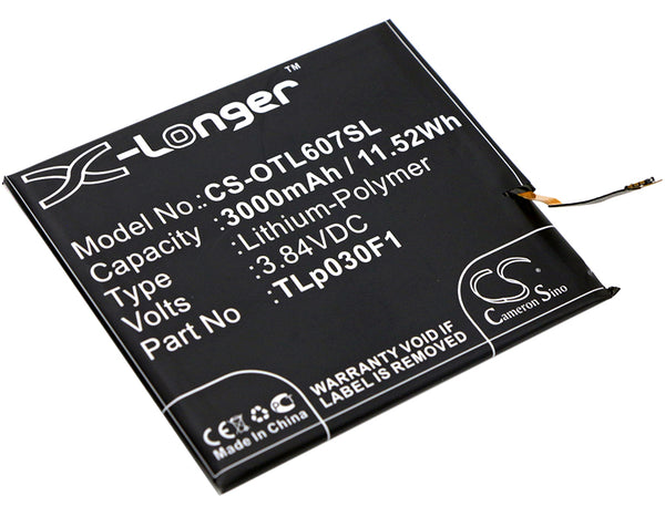 3400mAh / 13.09Wh Replacement battery for BlackBerry BBB100-1, BBB100-1 TD-LTE, BBB100-2