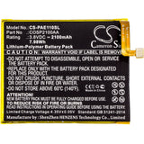 New 2100mAh Battery for Panasonic Eluga A,Eluga S,P11; P/N:COSP2100AA