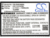 New 1500mAh Battery for Philips CTS388,S388; P/N:AB1700AWML