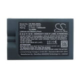 New 6400mAh Battery for Ring 8VR1S7,Spotlight Cam,Video Doorbell 2; P/N:8AB1S7-0EN0