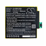 New 4900mAh Battery for Verizon  Ellipsis 8 HD,QTASUN1; P/N: MLP29110109