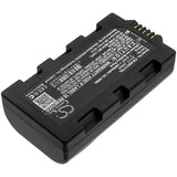 New 3400mAh Battery for Sokkia Juniper Mesa Field,Topcon Tesla; P/N:20545,61117