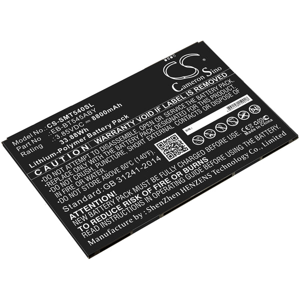 Samsung SM-T540,SM-T545,SM-T547,Tab Active Pro,Tab Active Pro 10.1; P/N:EB-BT545ABY Battery