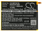 Battery for Samsung SM-T560,  SM-T561,  Galaxy Tab E Nook Edition 9.6