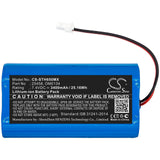 New Replacement 3400mAh Battery for SurgiTel Eclipse EHL65,EHL-65,Odyssey Analog; P/N:25458,OM0134