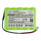 New 2000mAh Battery for Siemens Sintony IC60-W-10,Zentrale IC60; P/N:10HR1551YC,A5Q00020293,IAB1201-8