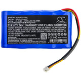 New 2000mAh Battery for Testo Fluegas Analyzer; P/N:HHR-200AB27