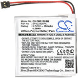 New 150mAh Battery for TomTom Spark 3; P/N:SP322826PA