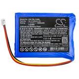 New 1200mAh Battery for Tosight TSEL-110; P/N:NL374964H-2S