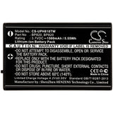 1500mAh Battery for Uniden UH810, UH810S, UH820S