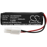New Replacement 2600mAh Battery for Vileda Quick &amp; Clean,VI409842; P/N:8654396211