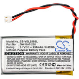 New 230mAh Battery for Vernier Go Wireless Link; P/N:GW-BAT-250