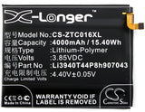 Battery for ZTE Axon Max C2016,  Axon Max C2016 Dual SIM